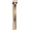 Ekena Millwork Funston Block Rough Sawn Bracket w/ Offset Brace, Douglas Fir, 4"W x 20"D x 28"H BKT0402X20X28FST05RDF - alternate 2